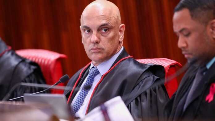 O ministro Alexandre de Moraes, do STF // LR Moreira/TSE