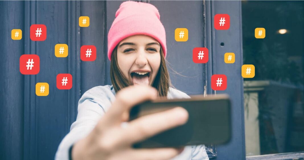 100 hashtags mais usadas no Instagram