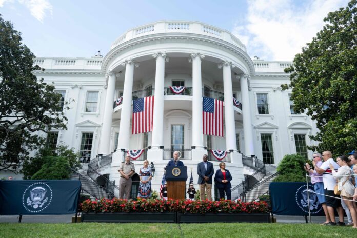 Biden não estava na Casa Branca no momento do incidente SAUL LOEB / AFP