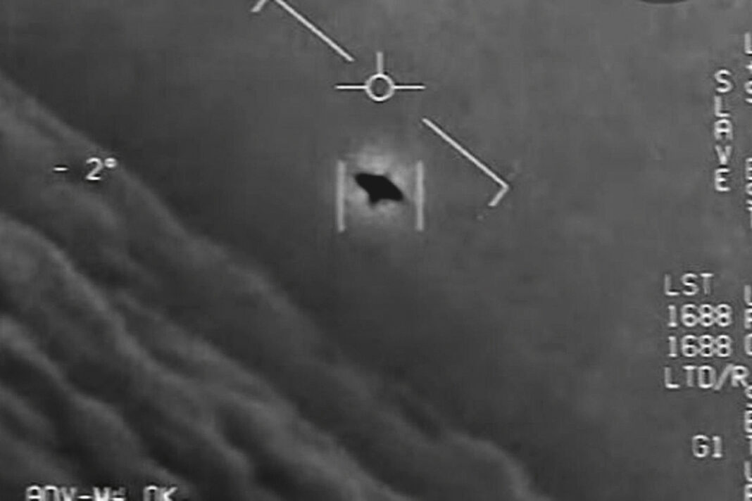 Objeto voador não identificado (óvni) avistado nos Estados Unidos em 2021 AFP PHOTO / US DEPARTMENT OF DEFENSE/ HANDOUT